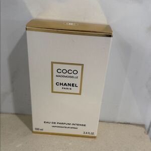 CHANEL Coco Mademoiselle Eau de Parfum Intense - Gold and White Box